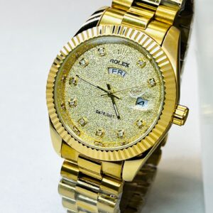 Premium Quality Watches Carry F Golden New Model