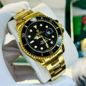Premium Quality Diver Style F Golden Black Watches