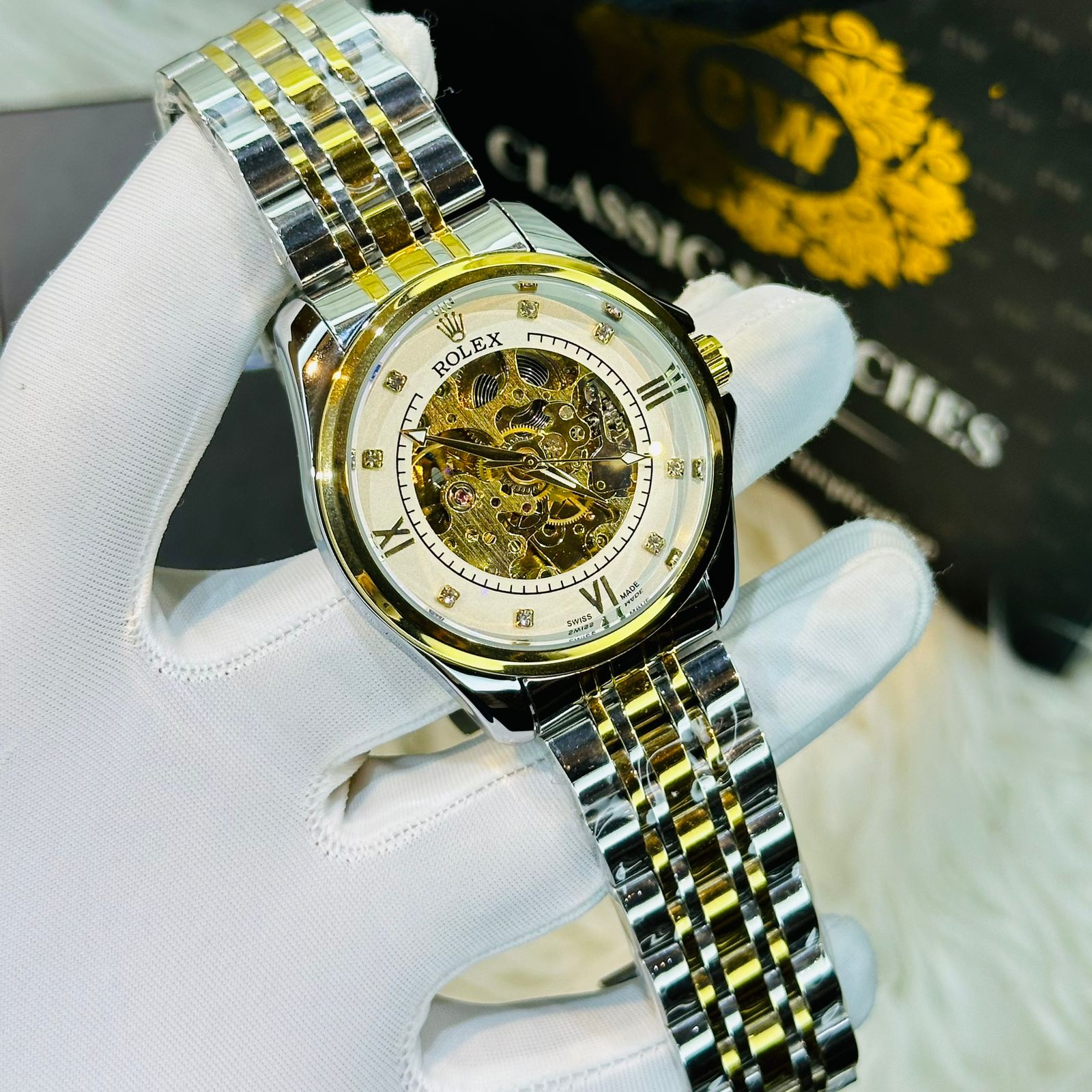 Premium Quality Party Automatic Watches Dial White