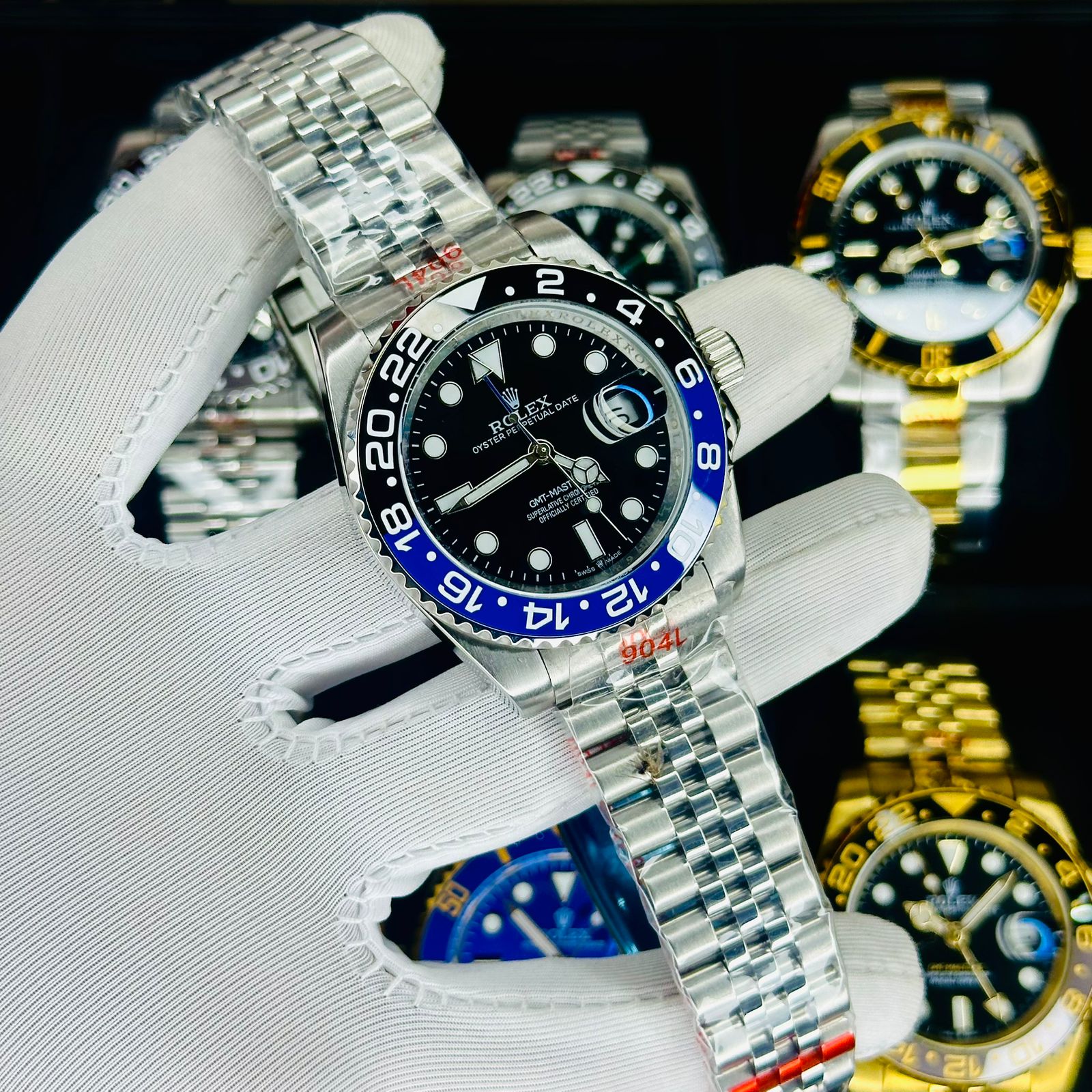 Dual Time GMT Style "Batgirl" Edition – Automatic Men's Watch