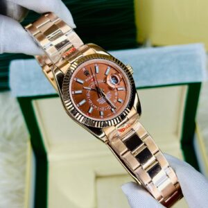 Annual Calendar Style Rose Gold – Chocolate Dial Edition