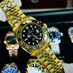 Dual Time GMT Style - Yellow Gold Edition (Premium Grade)